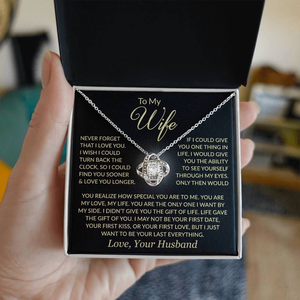 Heartfelt Gift for Wife - You are my love, you are my life - tfg