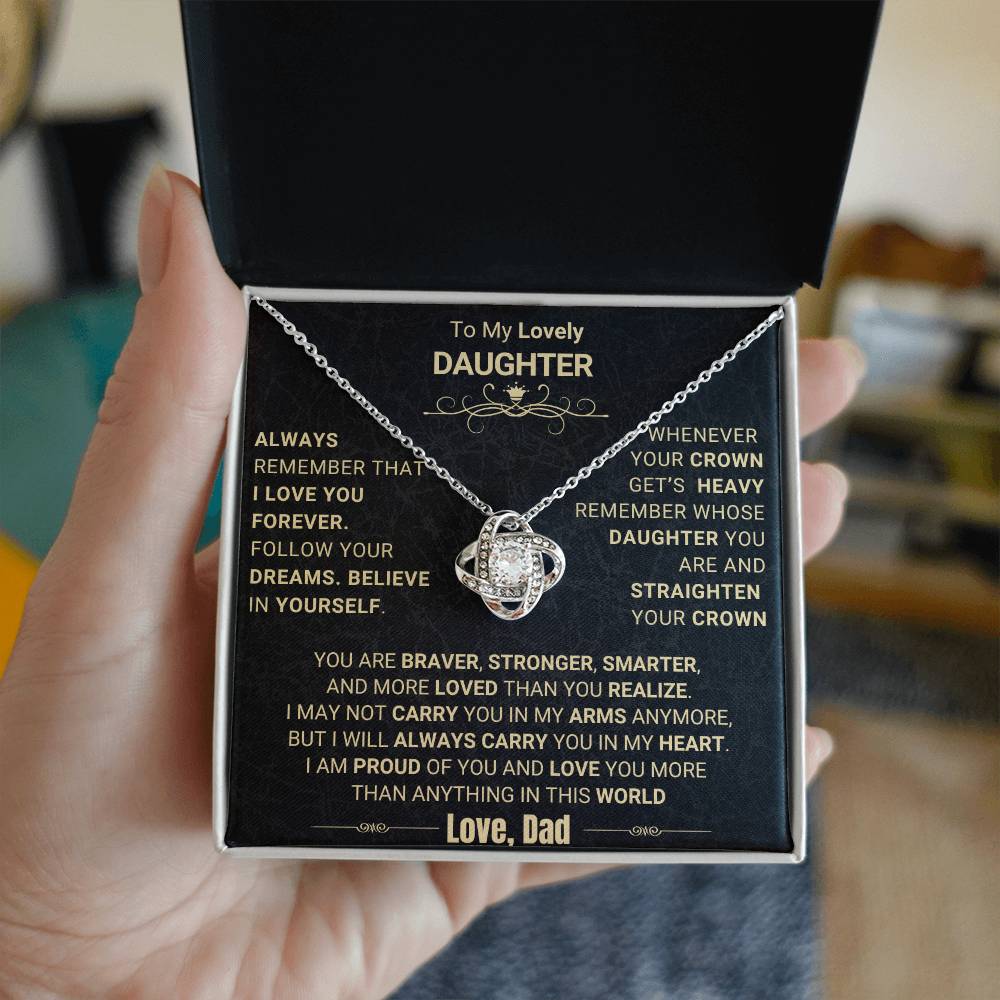 Heartfelt Gift for Daughter from Dad - Follow your dreams- D15