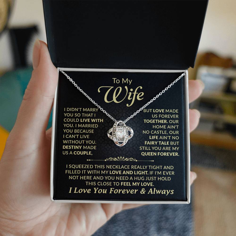 Heartfelt Gift for Wife - Love Made Us Forever Together - tfg