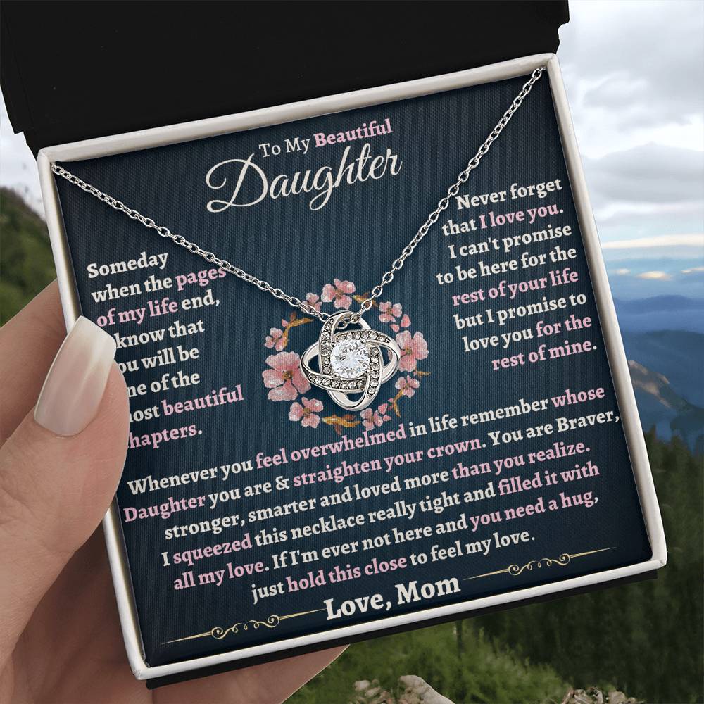 Heartfelt Gift for Daughter from Mom - Loved more than you realize - TFG