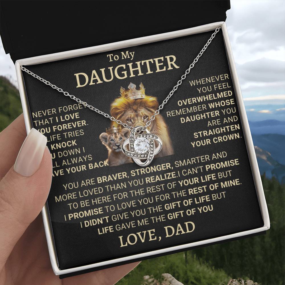 Heartfelt Gift from Dad to Daughter - Life Gave Me The Gift Of You