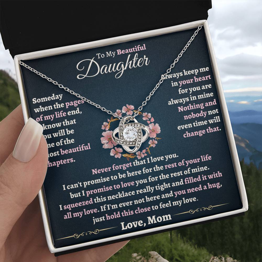 Heartfelt Gift for Daughter from Mom - Feel my love - TFG