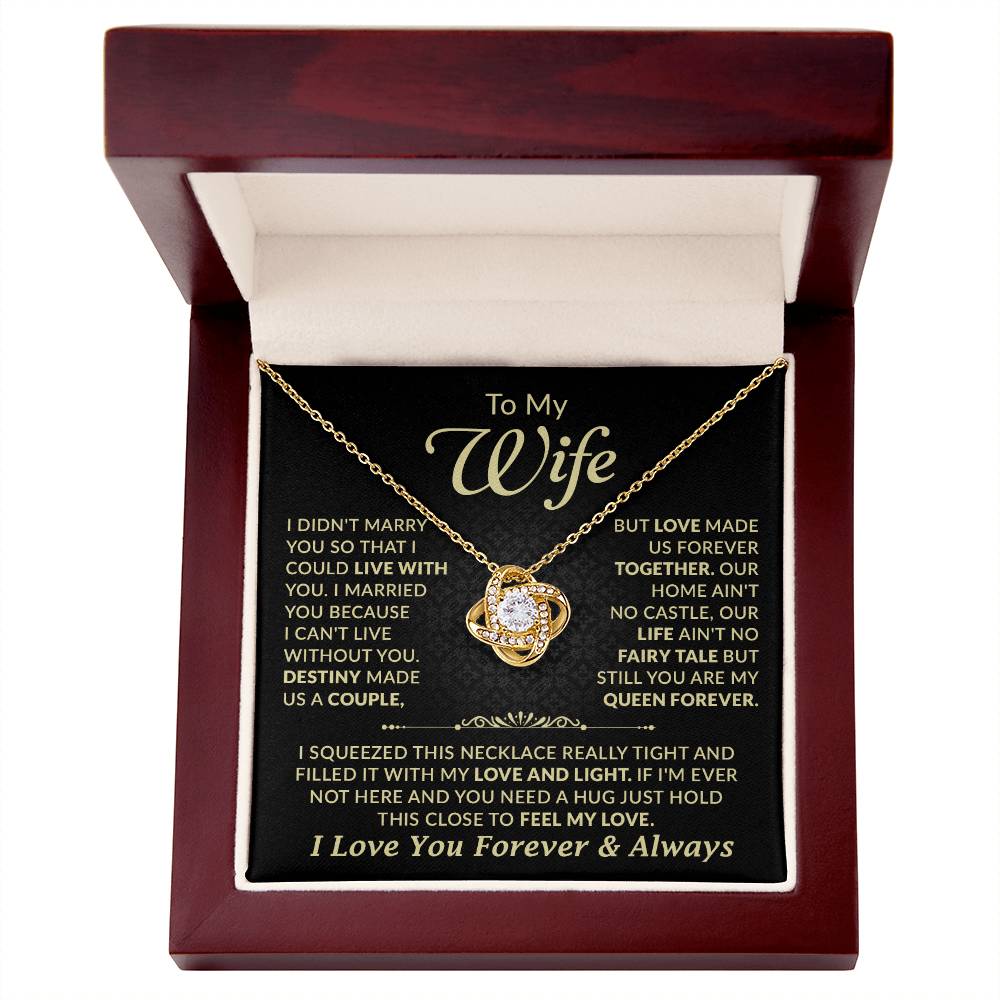 Heartfelt Gift for Wife - Love Made Us Forever Together - tfg