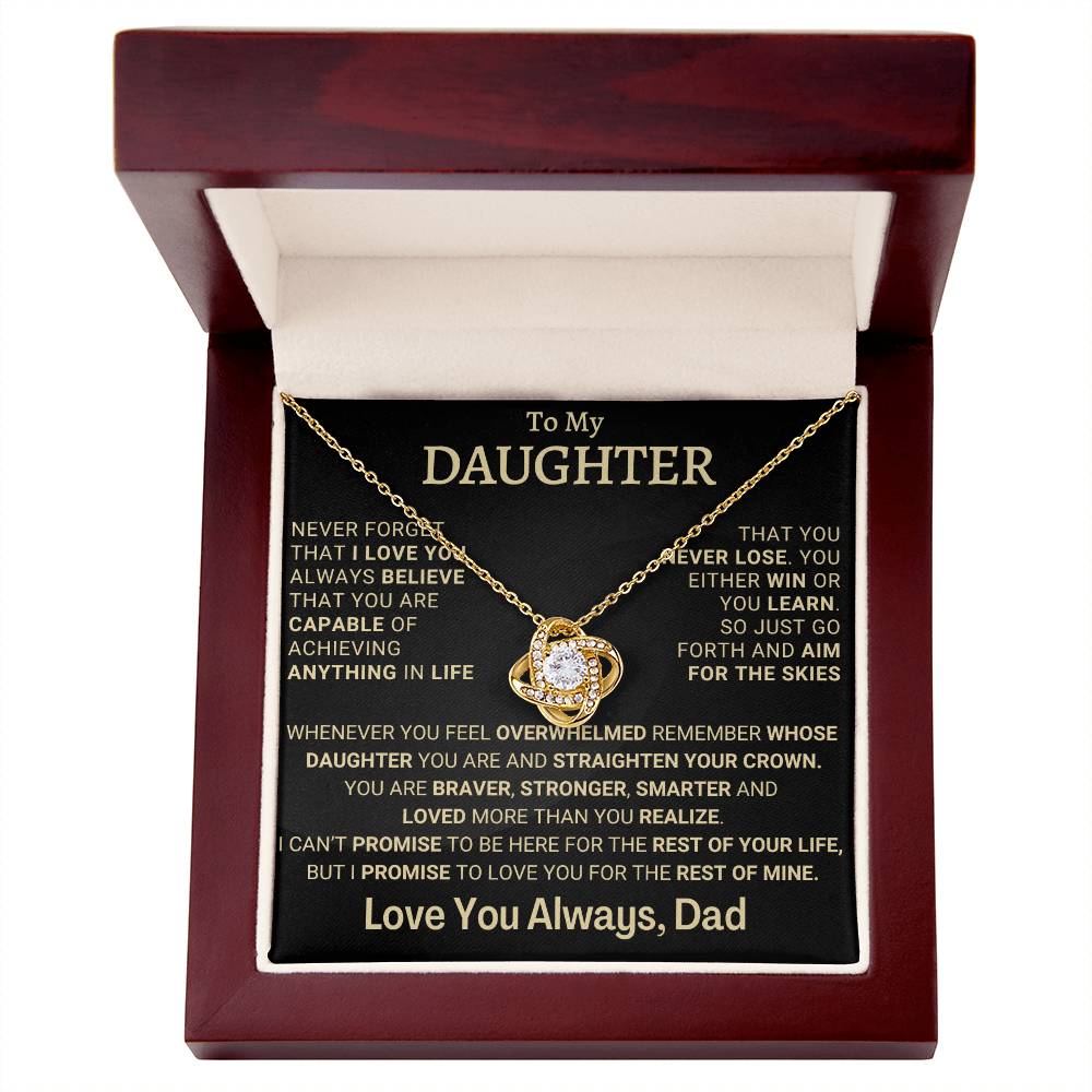 Heartfelt Gift for Daughter from Dad - Always Believe