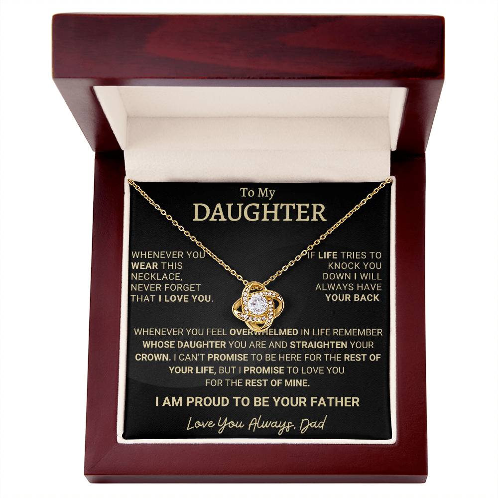 Heartfelt Gift for Daughter from Dad - Proud to be your father