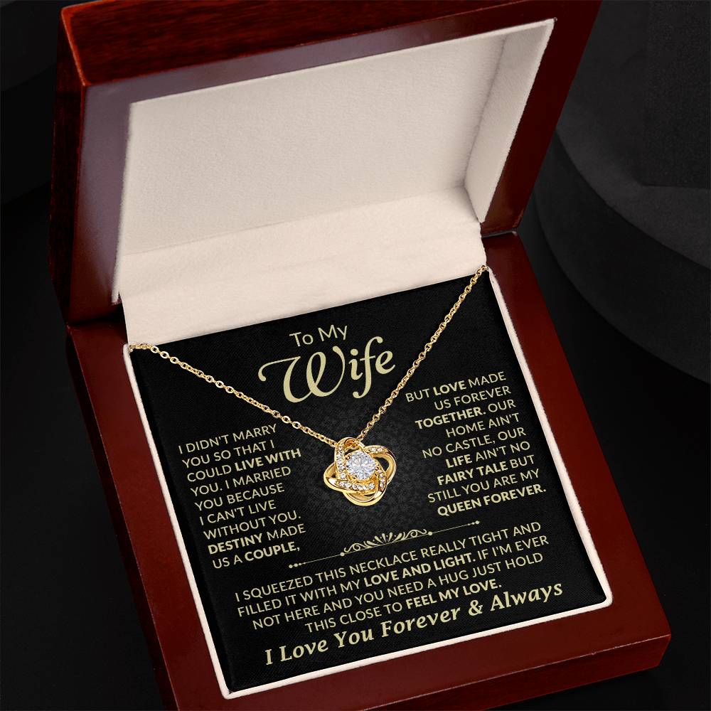 Heartfelt Gift for Wife - Love Made Us Forever Together - tfg