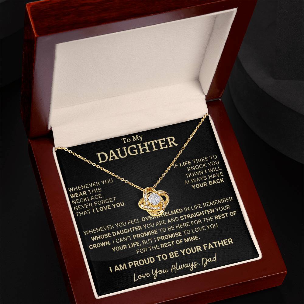 Heartfelt Gift for Daughter from Dad - Proud to be your father