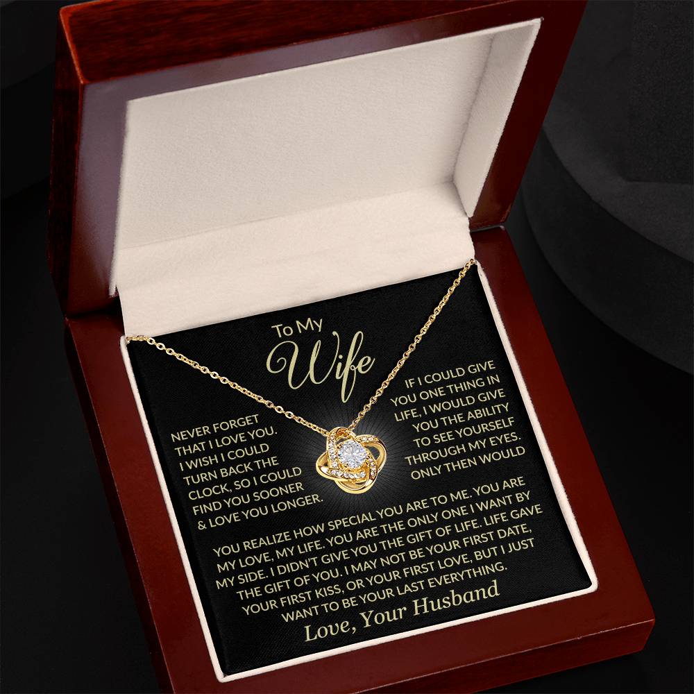 Heartfelt Gift for Wife - You are my love, you are my life - tfg