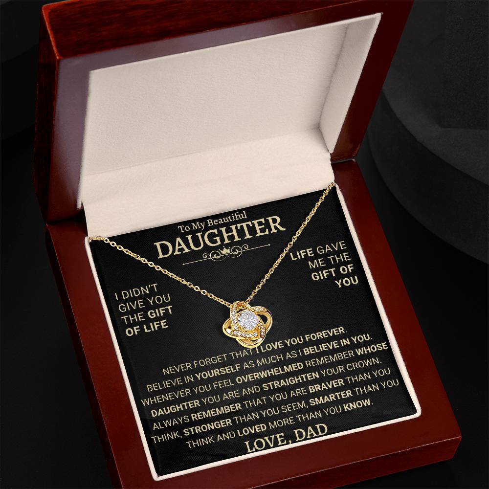 Heartfelt Gift for Daughter from DAD - Gift of Life