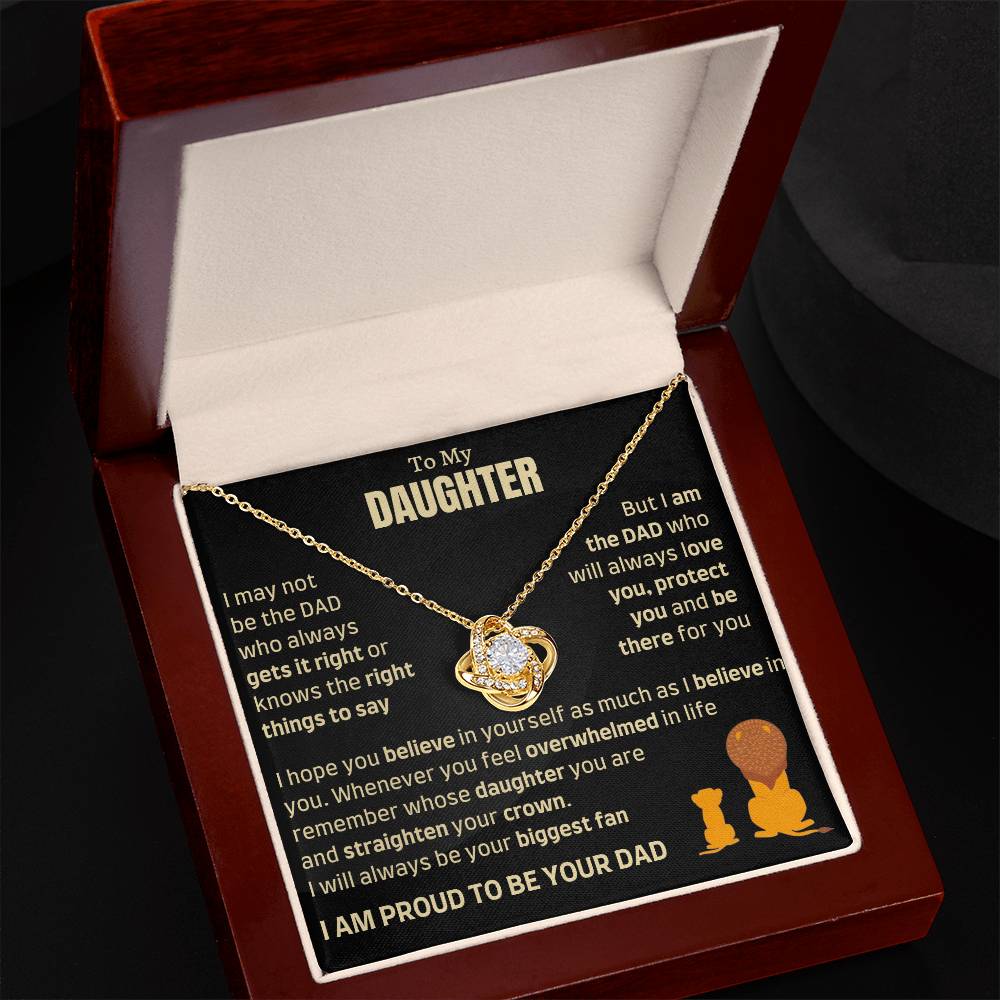 Heartfelt Gift from Dad to Daughter - Will Love you and protect you - tfg