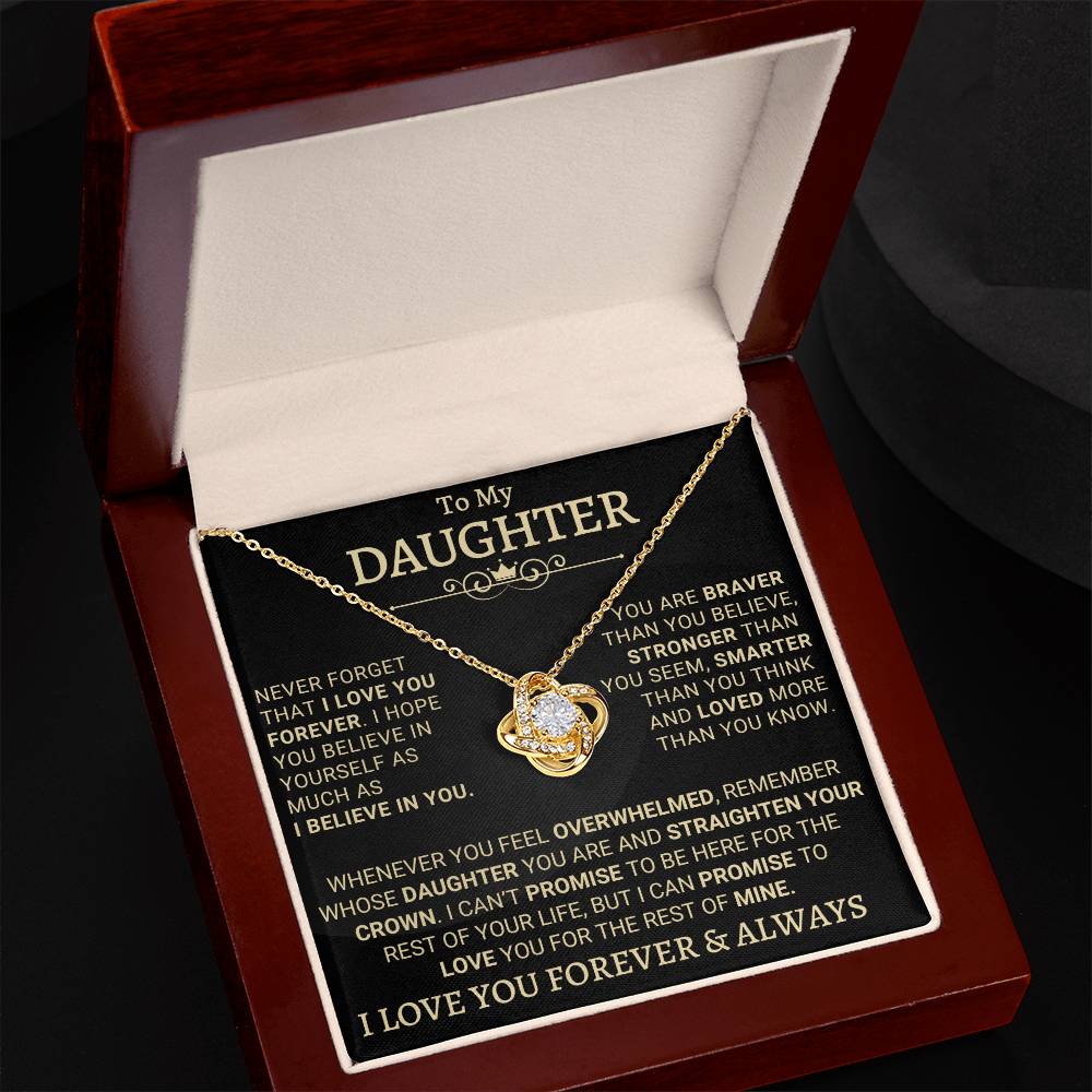 Heartfelt Gift for Daughter - I love you forever and always