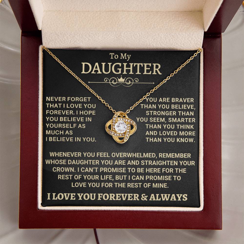 Beautiful Gift for Daughter - Promise to love you - TFG