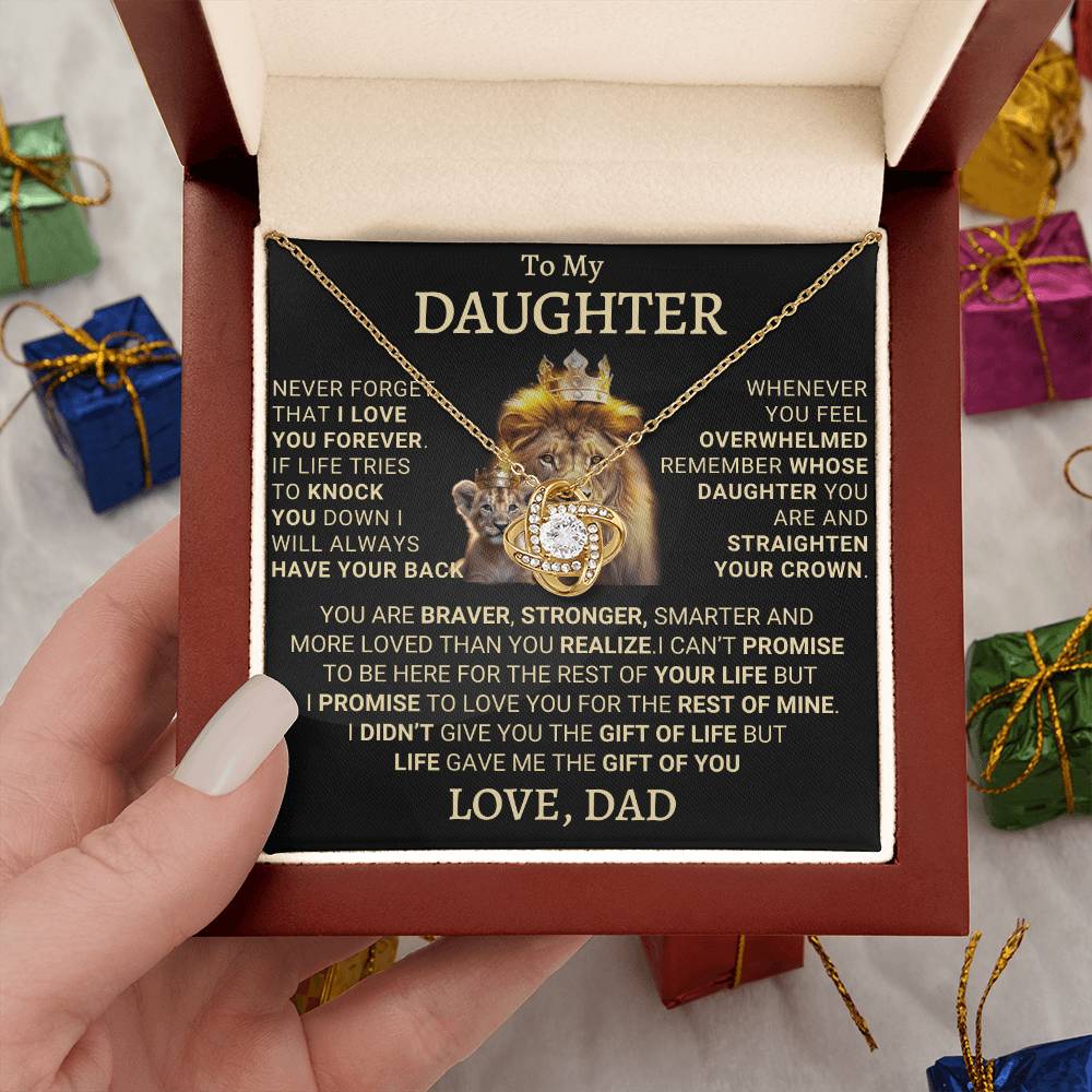 Heartfelt Gift from Dad to Daughter - Life Gave Me The Gift Of You