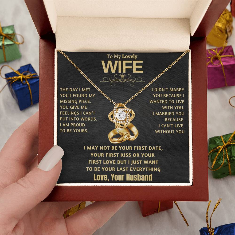 Beautiful Gift for Wife "Proud To Be Yours"