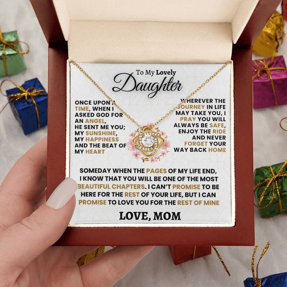 Heartfelt Gift for Daughter from MOM - My Sunshine, My Happiness - TFG