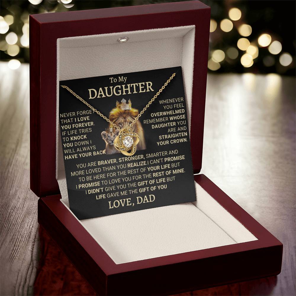 Heartfelt Gift from Dad to Daughter - Life Gave Me The Gift Of You