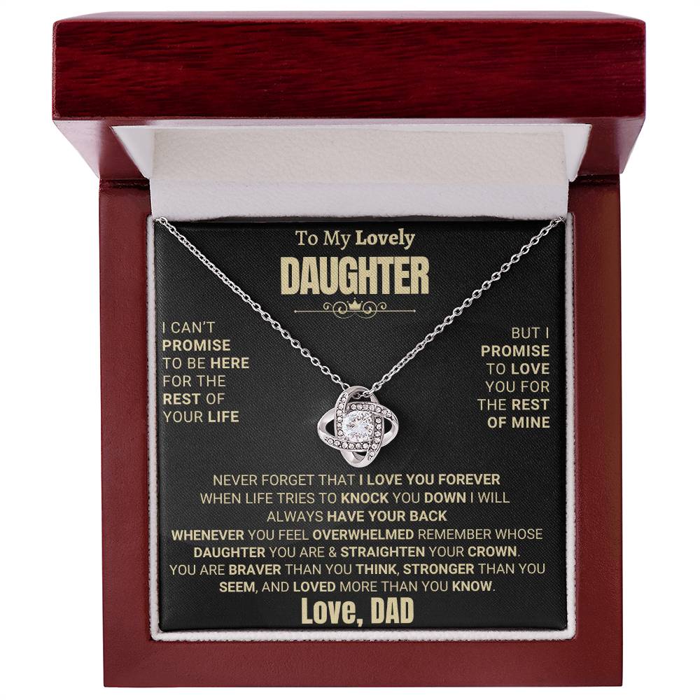 Heartfelt Gift for Daughter - Promise D14