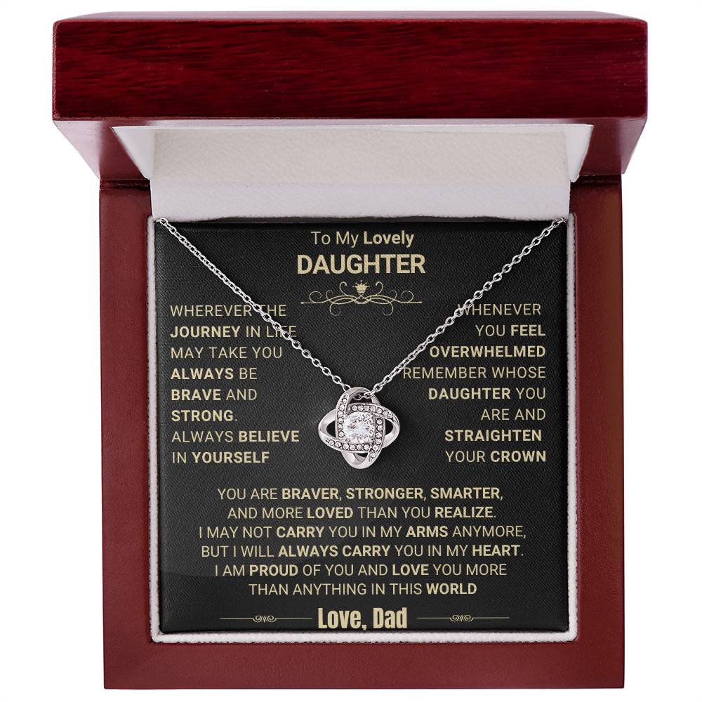 Special Heartfelt Gift for Daughter from Dad "Believe In Yourself"