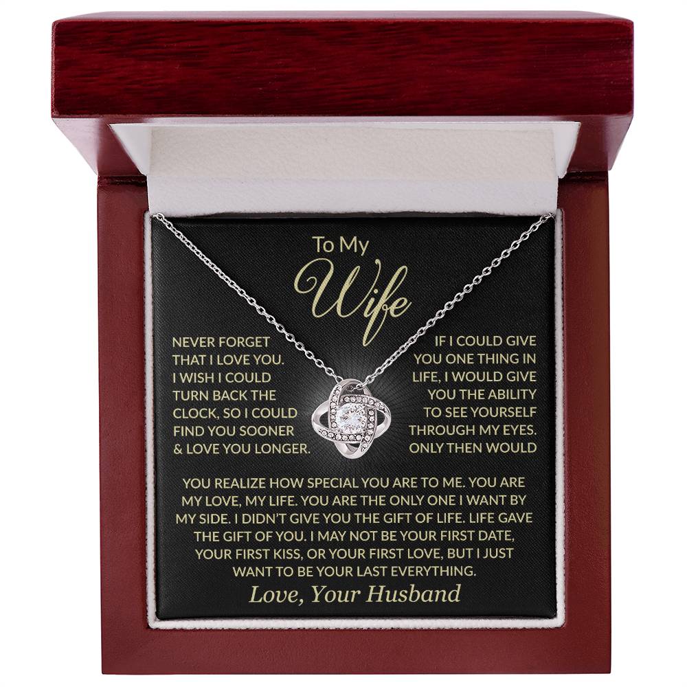 Heartfelt Gift for Wife - You are my love, you are my life - tfg