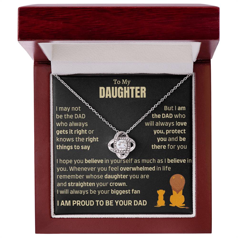 Heartfelt Gift from Dad to Daughter - Will Love you and protect you - tfg