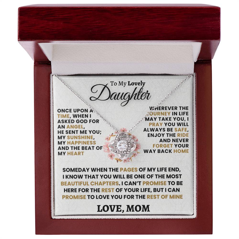 Heartfelt Gift for Daughter from MOM - My Sunshine, My Happiness - TFG