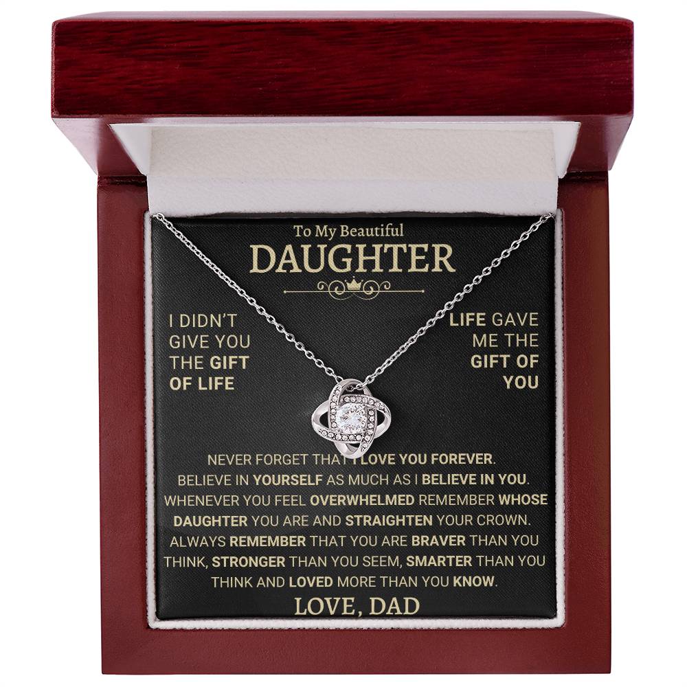 Heartfelt Gift for Daughter from DAD - Gift of Life