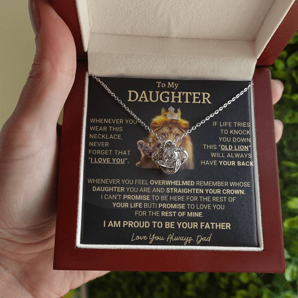 Heartfelt Gift for Daughter from Dad - I Love You