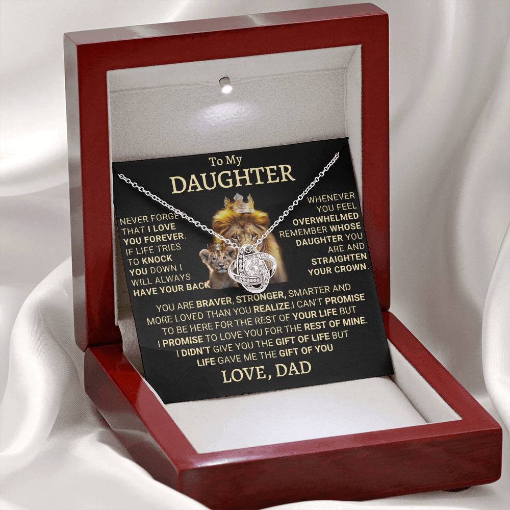 Heartfelt Gift from Dad to Daughter - Life Gave Me The Gift Of You