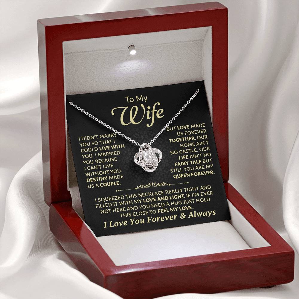 Heartfelt Gift for Wife - Love Made Us Forever Together - tfg