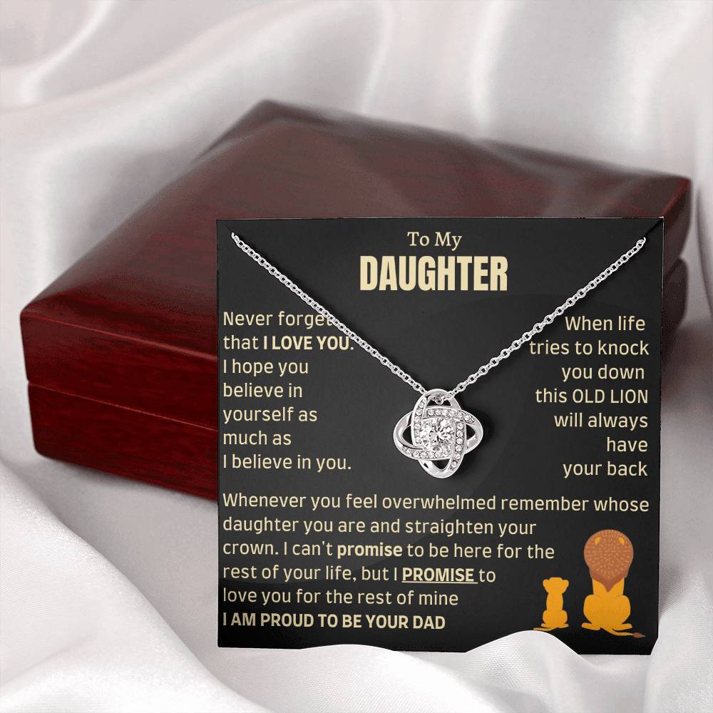 Heartfelt Gift for Daughter from Dad - I Love You - tfg