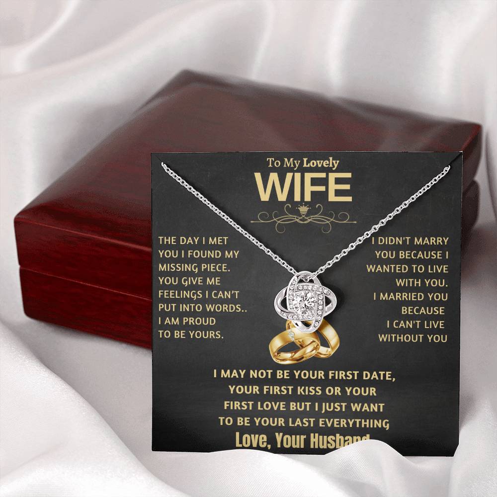 Beautiful Gift for Wife "Proud To Be Yours" - TFG