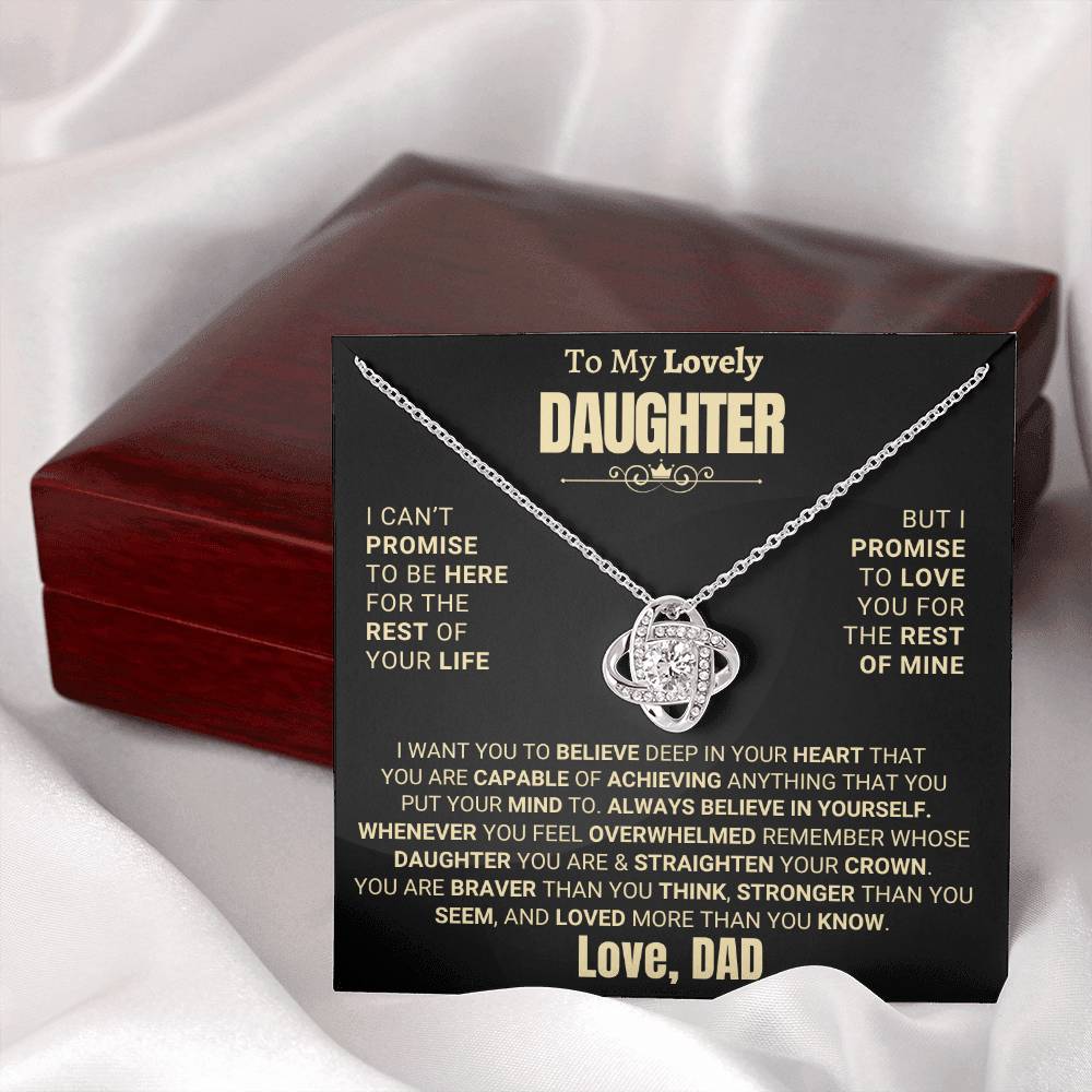 Beautiful Gift for Daughter from DAD "Always Believe In Yourself"