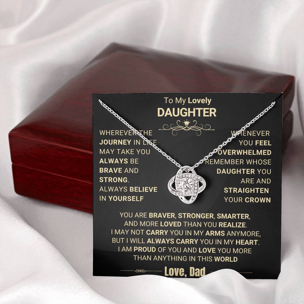 Special Heartfelt Gift for Daughter from Dad "Believe In Yourself"