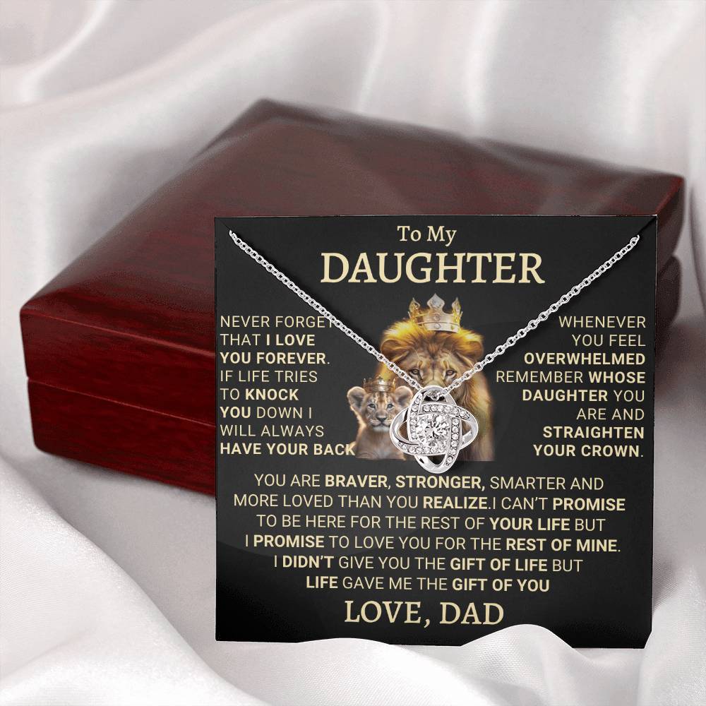 Heartfelt Gift from Dad to Daughter - Life Gave Me The Gift Of You