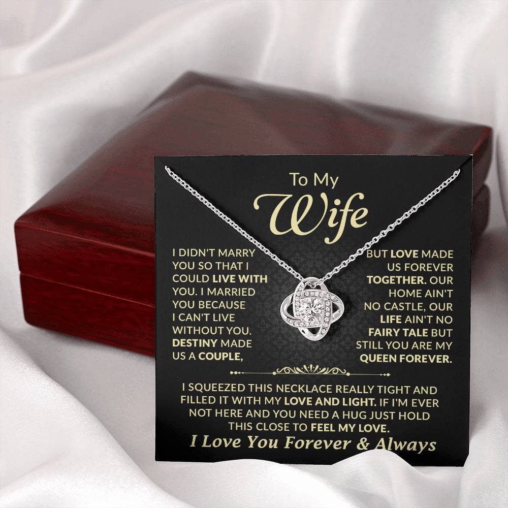 Heartfelt Gift for Wife - Love Made Us Forever Together - tfg