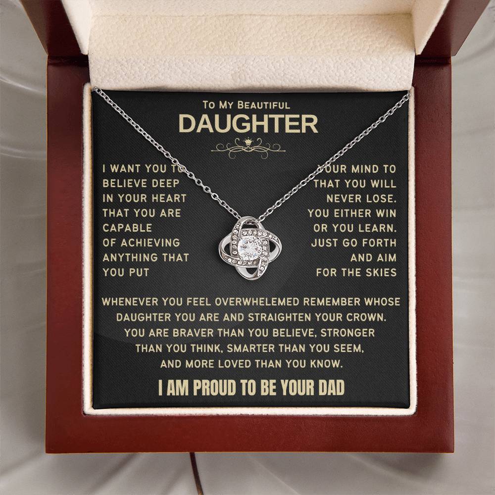 Heartfelt Gift for Daughter from Dad - Aim for Skies