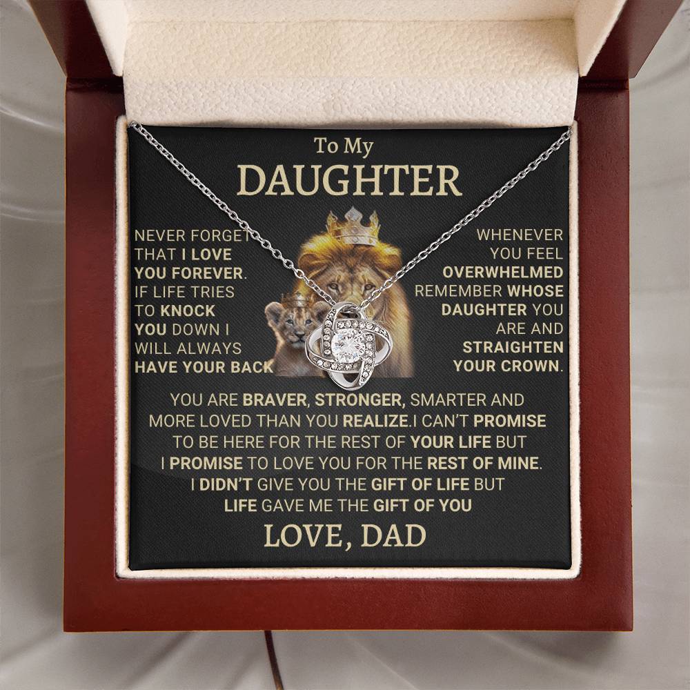 Heartfelt Gift from Dad to Daughter - Life Gave Me The Gift Of You