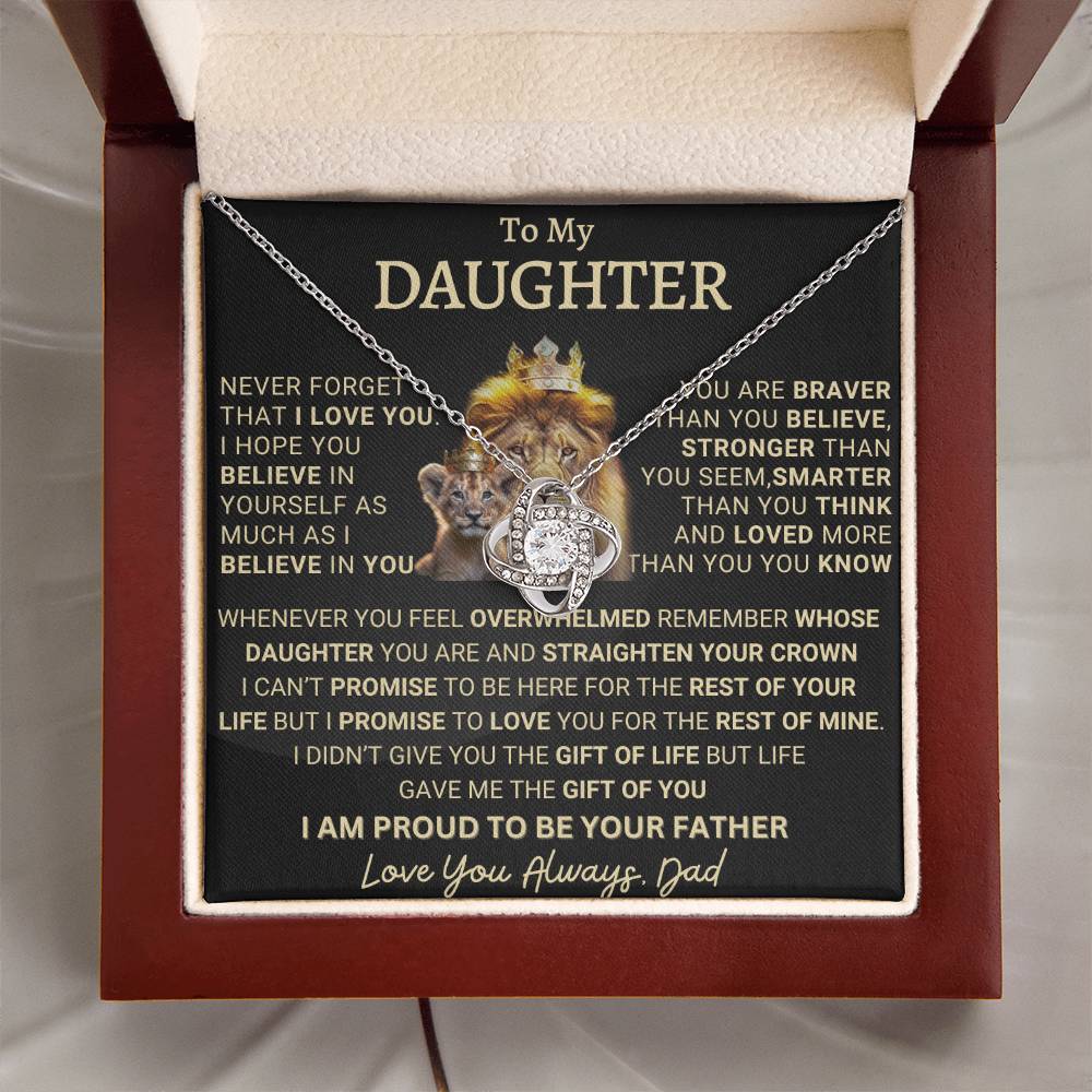 Heartfelt Gift for Daughter from Dad - Love you always