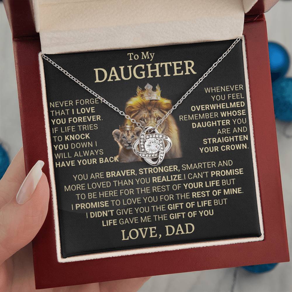 Heartfelt Gift from Dad to Daughter - Life Gave Me The Gift Of You