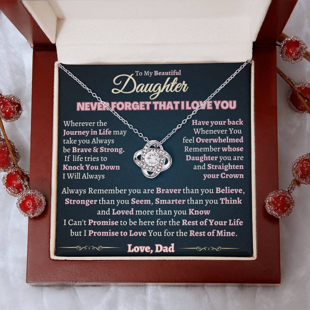 Heartfelt Gift for Daughter from Dad  - I will always have your back