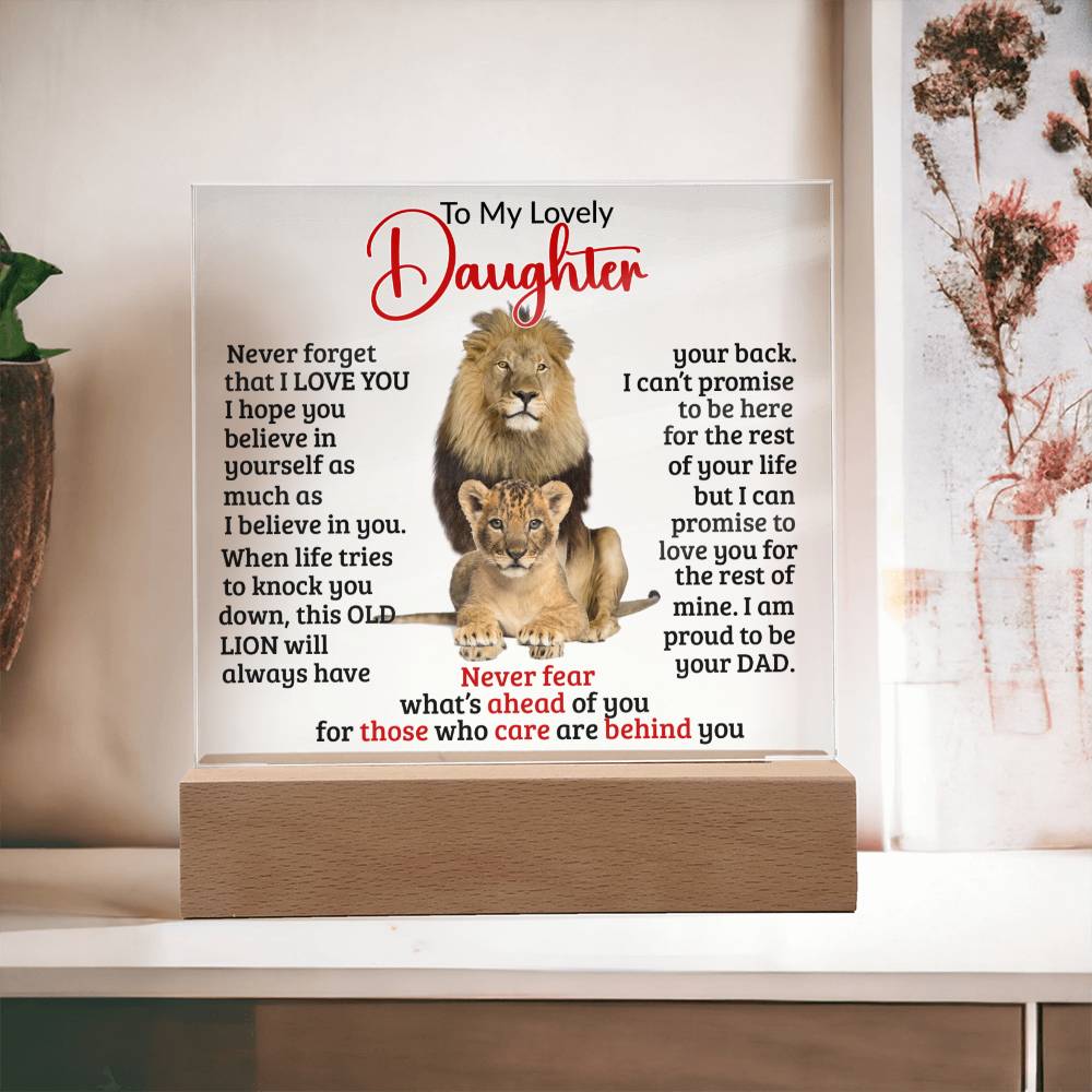 (ALMOST SOLD OUT) Keepsake Gift for Daughter - OLD LION