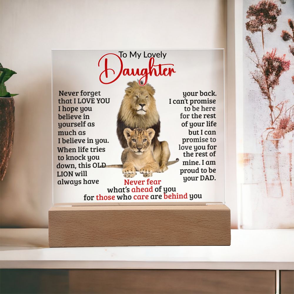 (ALMOST SOLD OUT) Keepsake Gift for Daughter - OLD LION