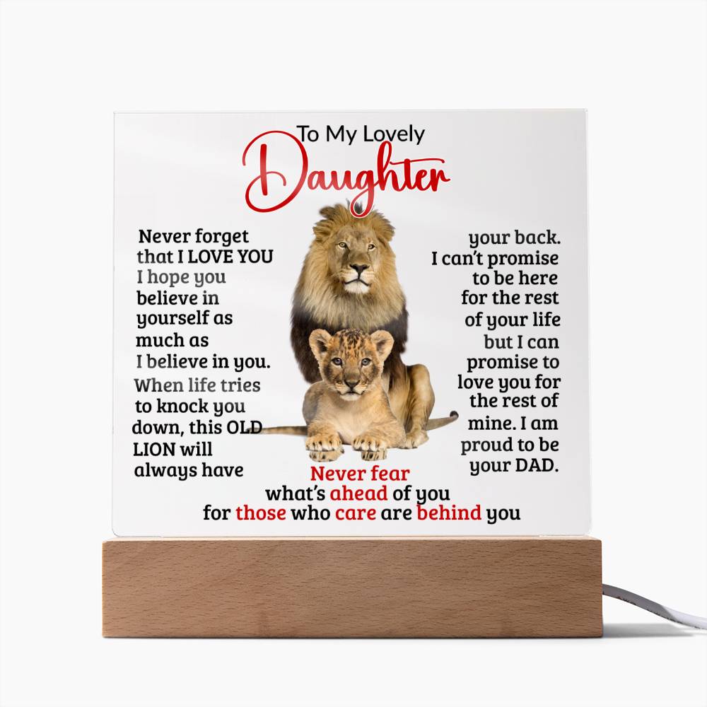 (ALMOST SOLD OUT) Keepsake Gift for Daughter - OLD LION