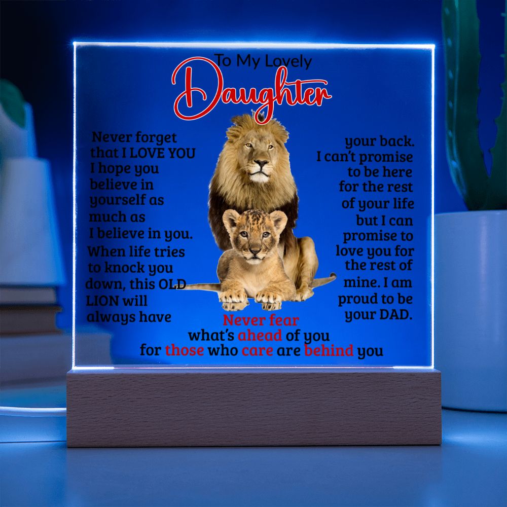 (ALMOST SOLD OUT) Keepsake Gift for Daughter - OLD LION