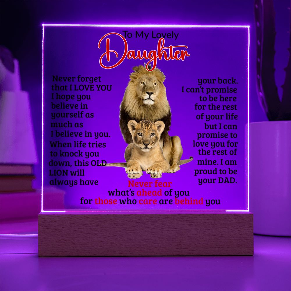 (ALMOST SOLD OUT) Keepsake Gift for Daughter - OLD LION