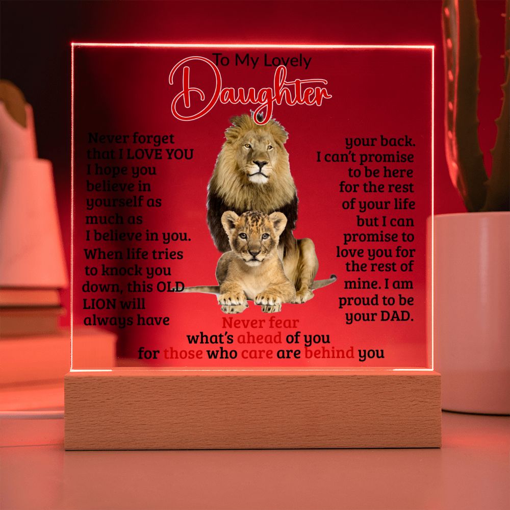 (ALMOST SOLD OUT) Keepsake Gift for Daughter - OLD LION