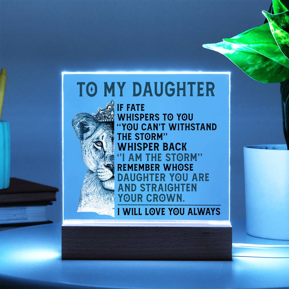 (ALMOST SOLD OUT) Gift for Daughter - I Am The Storm