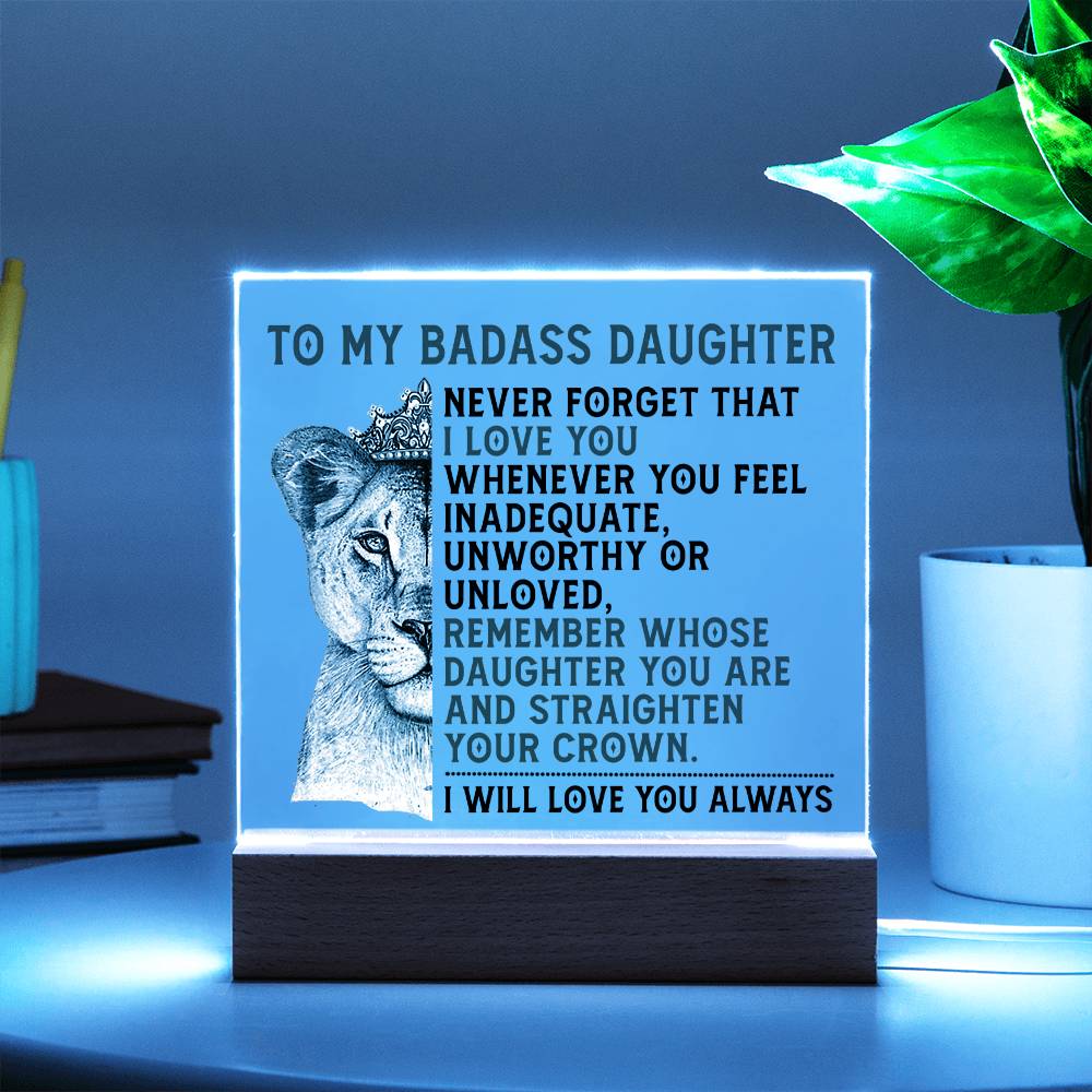 Empowering Gift for Daughter - I Will Always Love You - TFG