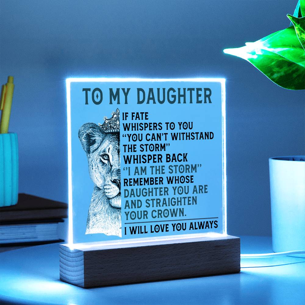 (ALMOST SOLD OUT) Gift for Daughter - I Am The Storm