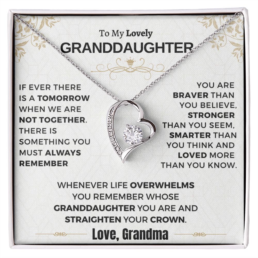 (ALMOST SOLD OUT) - Gift for Granddaughter - Loved more than you know